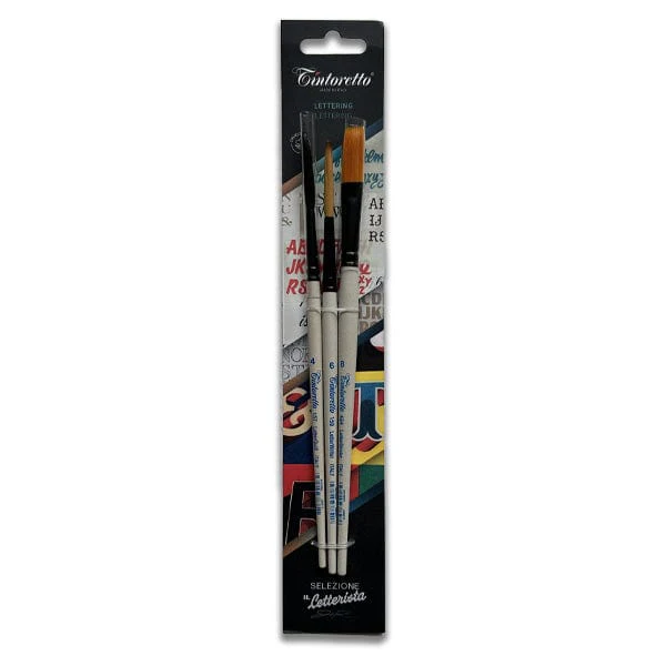 Tintoretto - Brush Bundle - Joe & Rocco Lettering Set - 3 Pieces