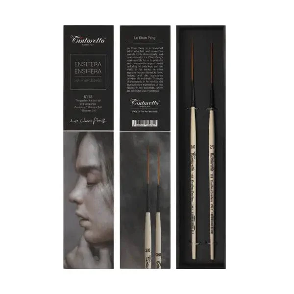 Tintoretto - Ensifera Ensifera: Lo Chan Peng - 2 Piece Brush Set