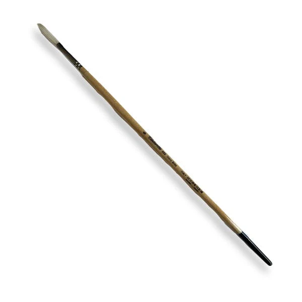 Tintoretto - Long Handle Bristle Brush - Series 292 - Extra Long Filbert - Size 6