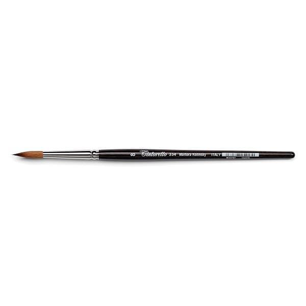 Tintoretto - Martora Kolinsky Sable Brush - Series 334 - Round - Size 4
