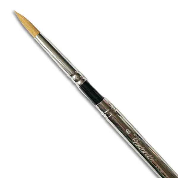 Tintoretto - Pocket Brush - Gold Synthetic - Series 1328 - Round - Size 8