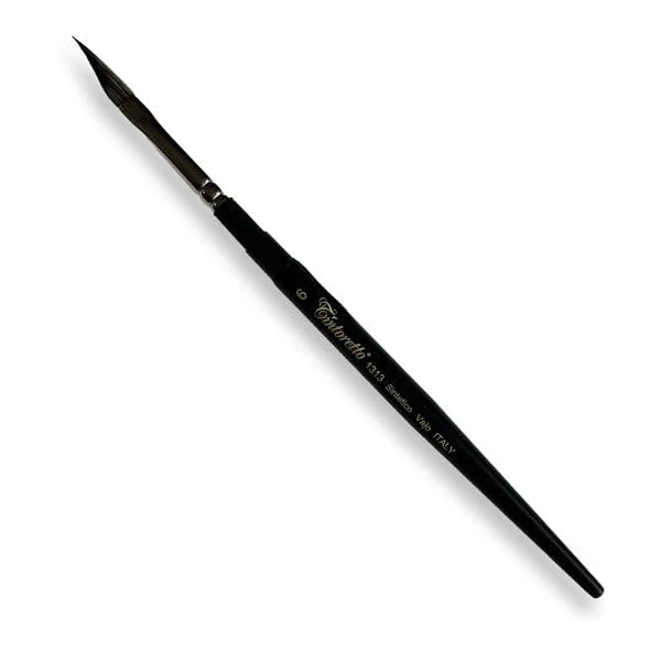 Tintoretto - Pocket Brush - Synthetic Squirrel - Series 1313 - Sword - Size 6