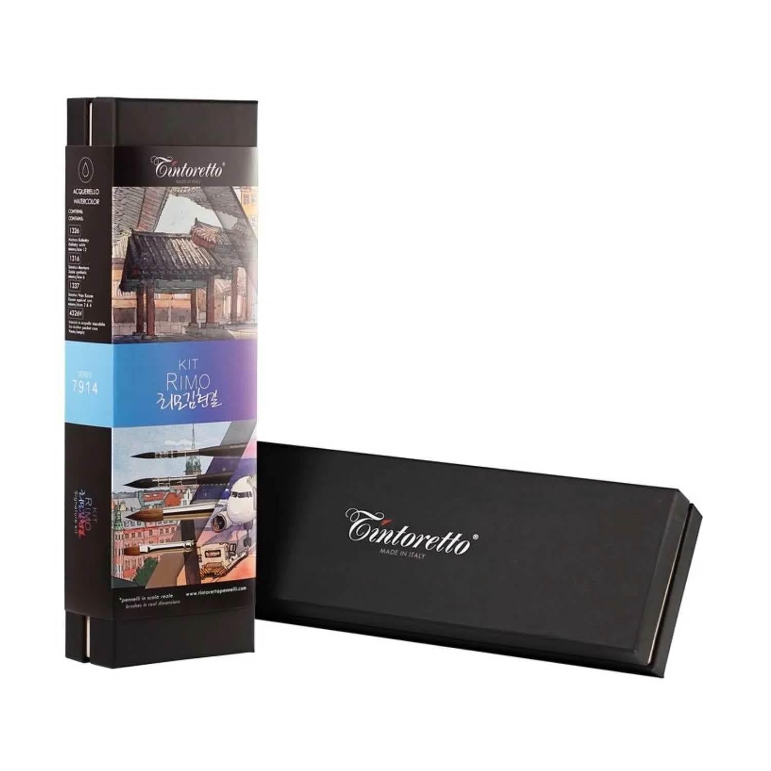 Tintoretto - Signature Artist Kit: Rimo - 5 Piece Brush Set - Image 4