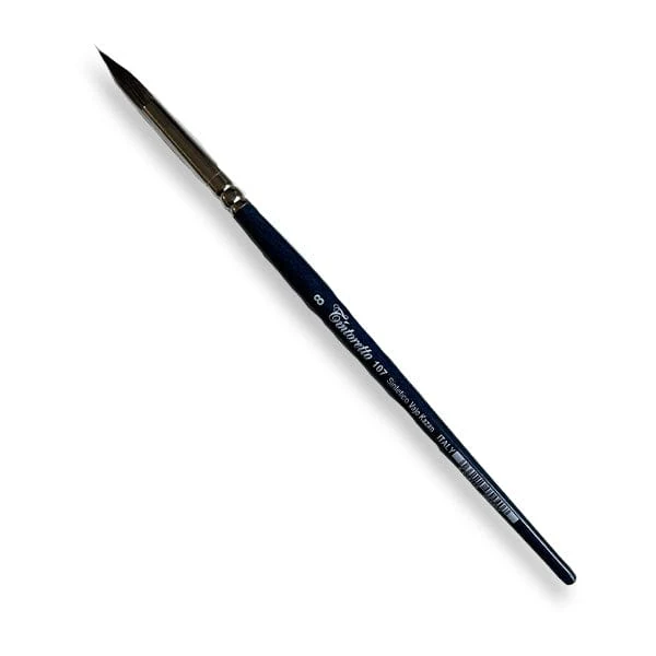Tintoretto - Synthetic Kazan Squirrel Brush - Series 107 - Round - Size 8