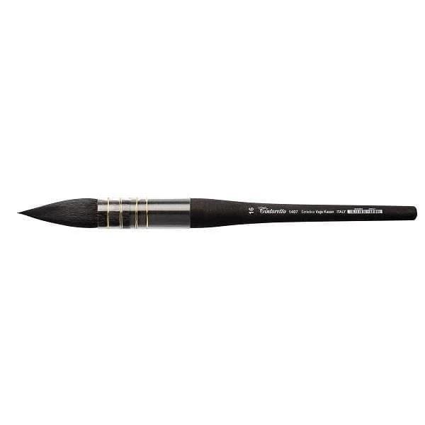 Tintoretto - Synthetic Kazan Squirrel Brush - Series 1407 - Round Mop - Size 14