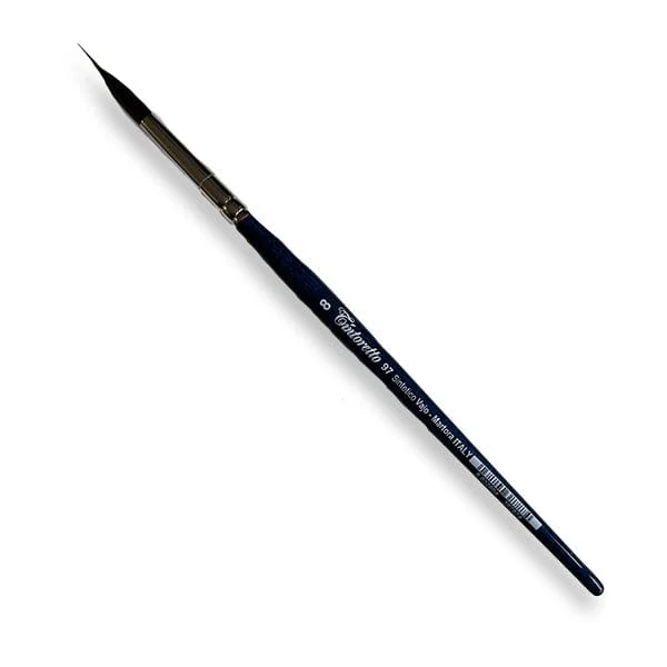Tintoretto - Synthetic Kazan Squirrel Brush - Series 97 - Inlaid Liner - Size 8