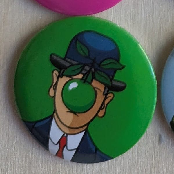 Today is Art Day - Stylized Art Pin-Back Buttons - Image 16