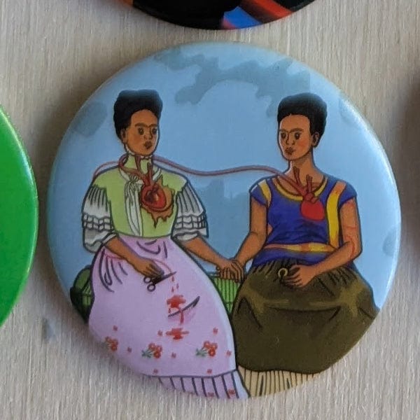 Today is Art Day - Stylized Art Pin-Back Buttons - Image 19