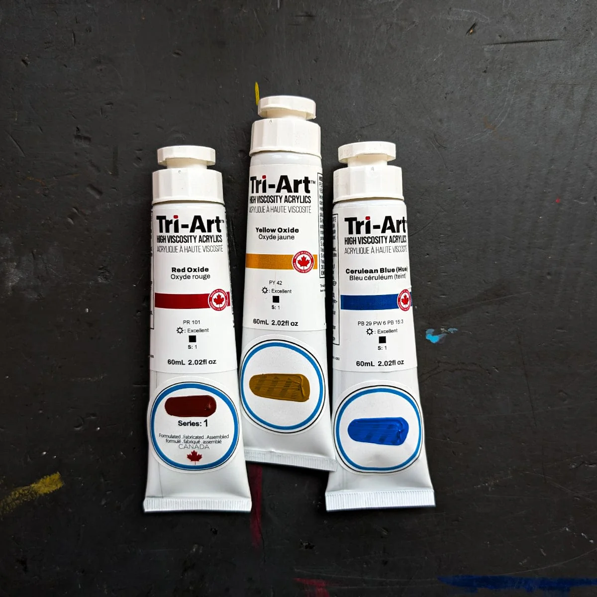 Tri-Art - High Viscosity Acrylic Paint - 60mL Tubes - Series 1