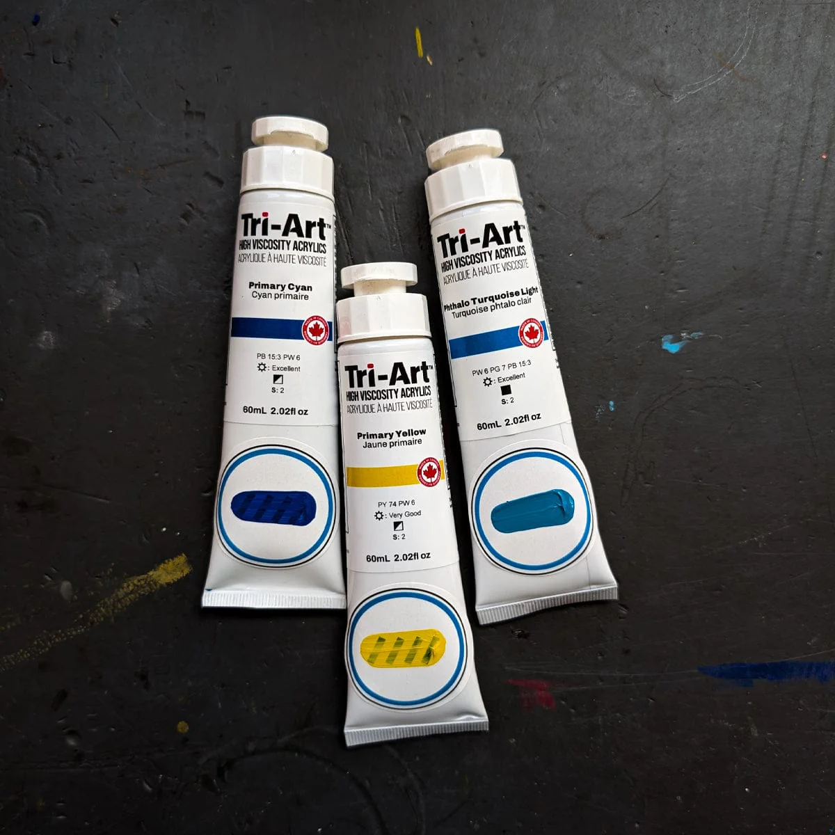 Tri-Art - High Viscosity Acrylic Paint - 60mL Tubes - Series 2