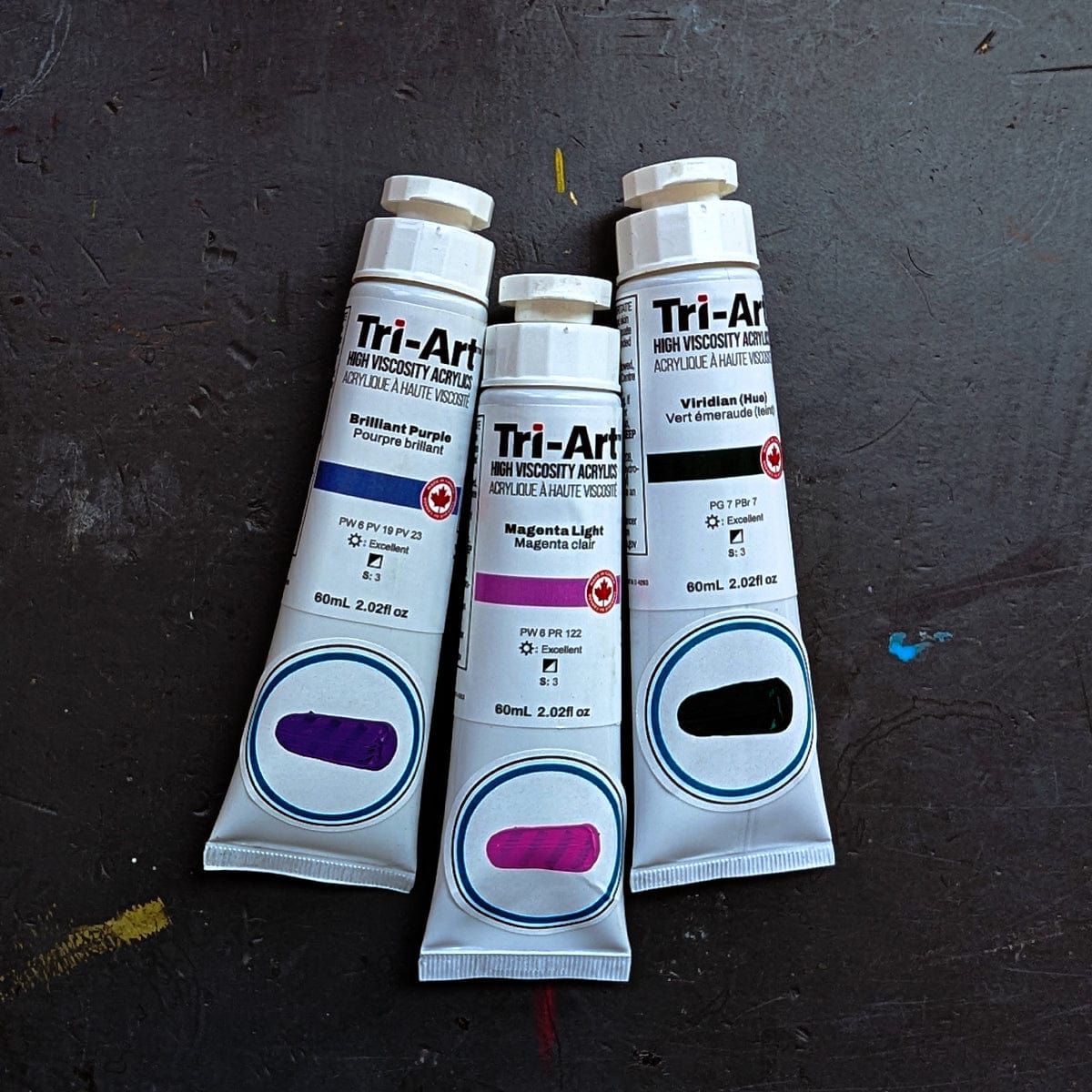 Tri-Art - High Viscosity Acrylic Paint - 60mL Tubes - Series 3