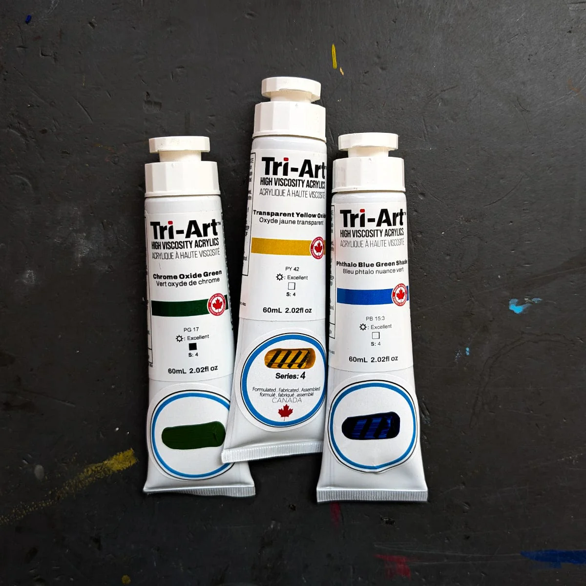 Tri-Art - High Viscosity Acrylic Paint - 60mL Tubes - Series 4