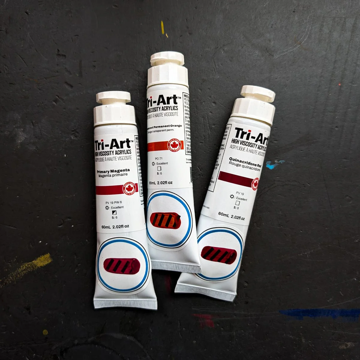 Tri-Art - High Viscosity Acrylic Paint - 60mL Tubes - Series 6