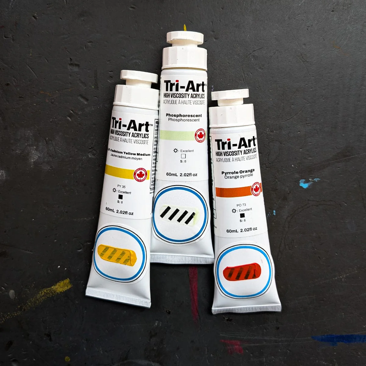 Tri-Art - High Viscosity Acrylic Paint - 60mL Tubes - Series 8