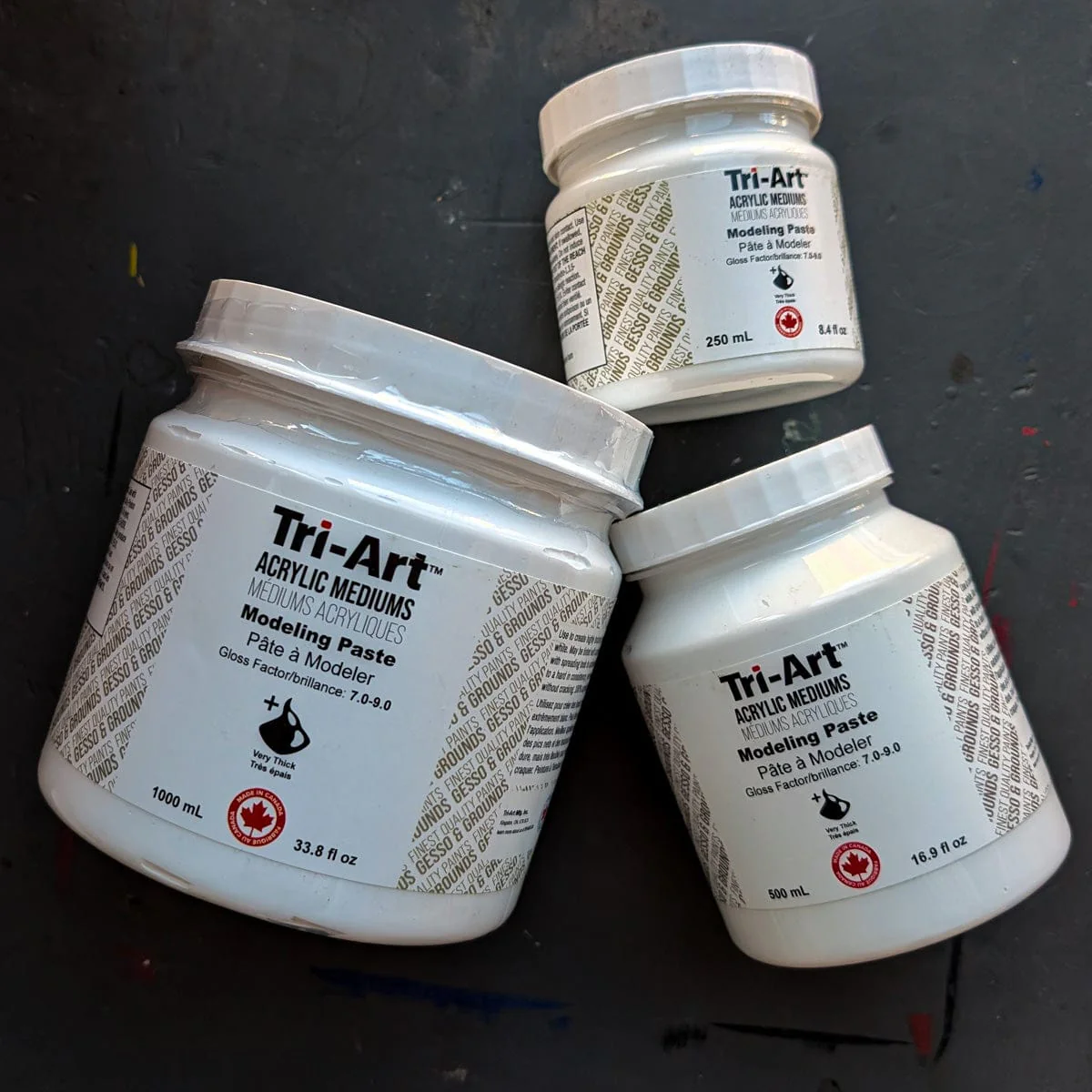 Tri-Art - Modelling Paste - White