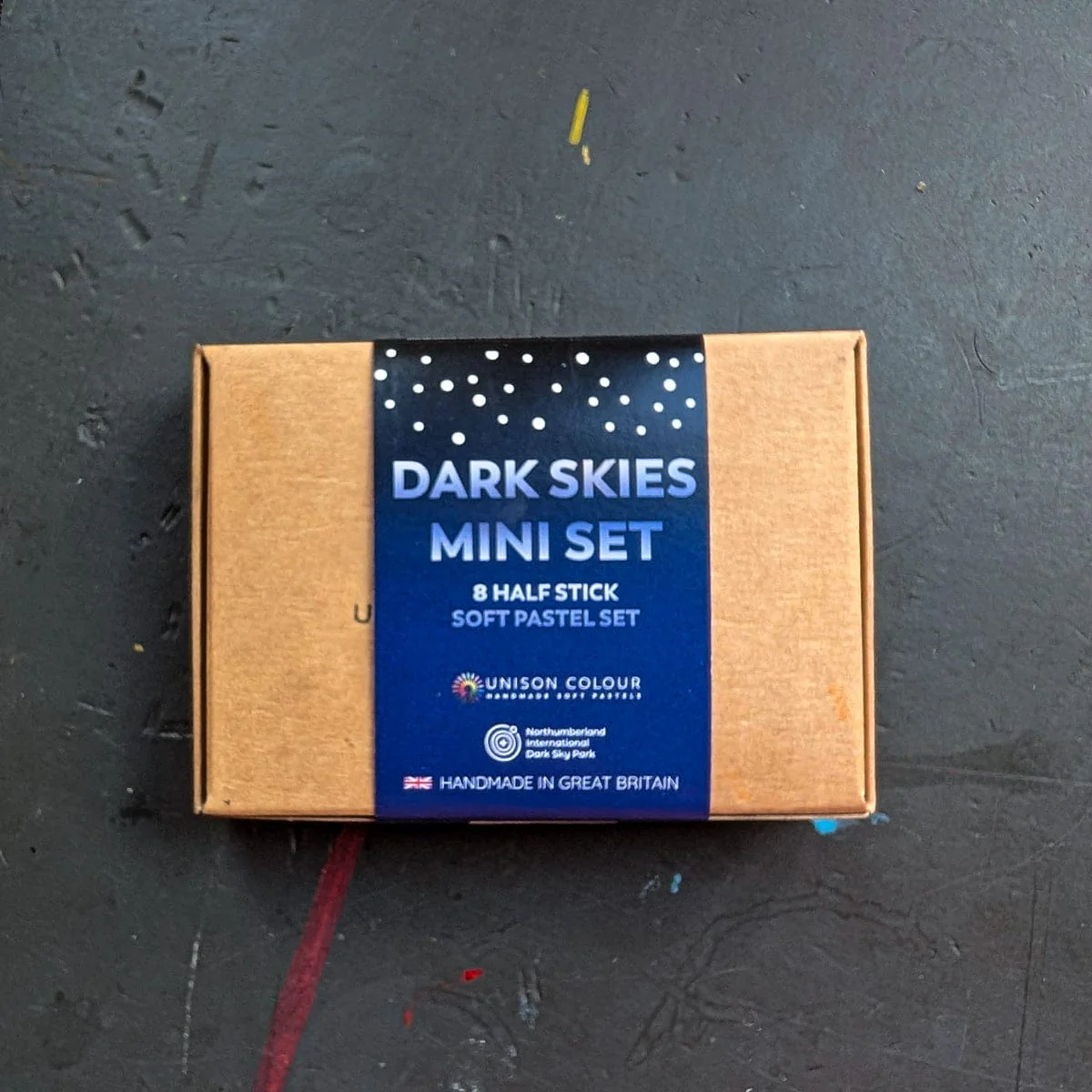 Unison Colour - Handmade Soft Pastels - Dark Skies Mini Set - 8 Half Sticks