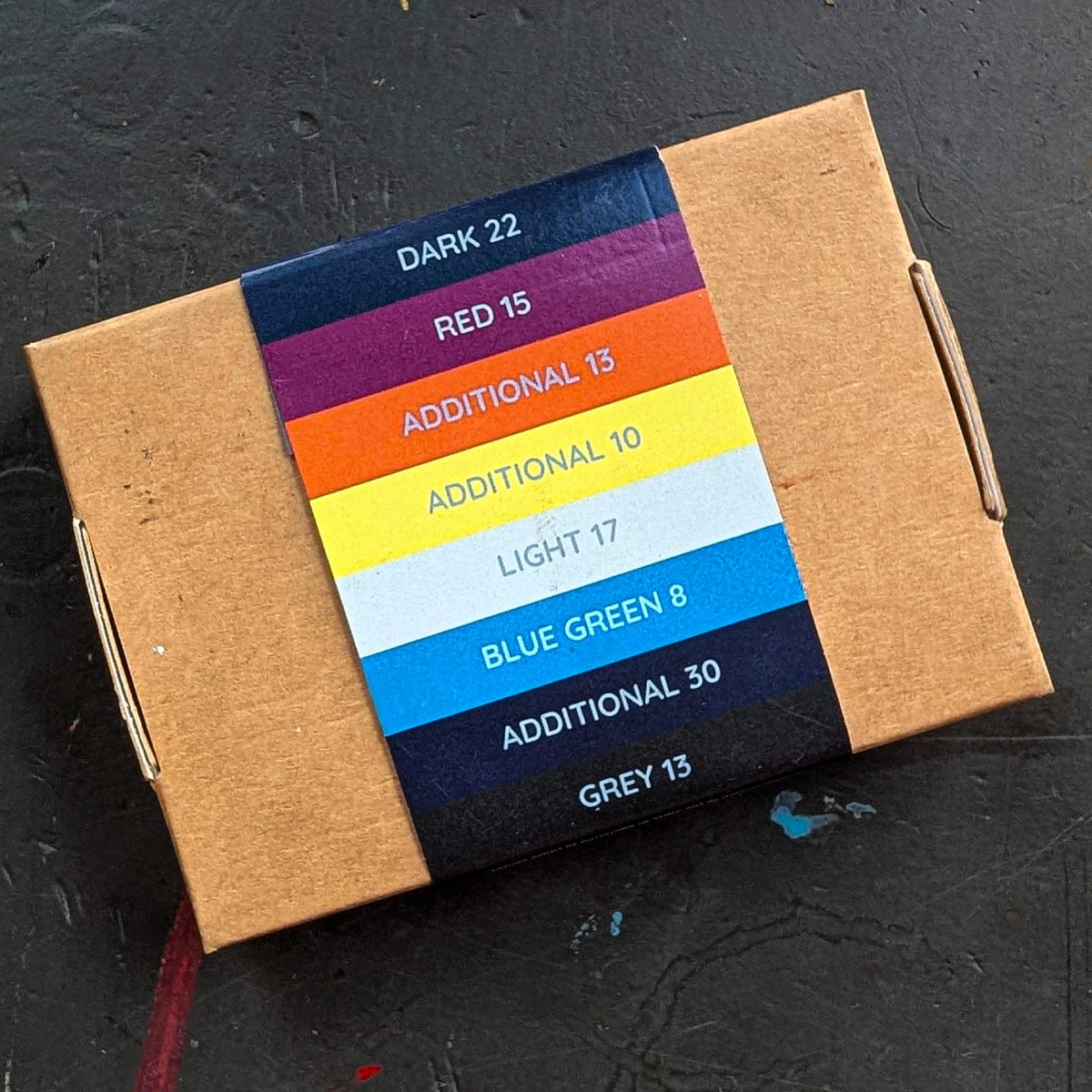 Unison Colour - Handmade Soft Pastels - Dark Skies Mini Set - 8 Half Sticks - Image 3