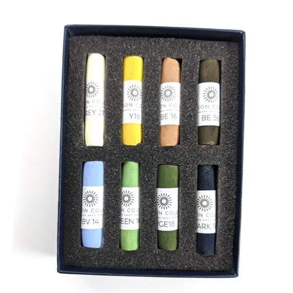 Unison Colour - Handmade Soft Pastels - Landscape Set - 8 Full Sticks - Image 2