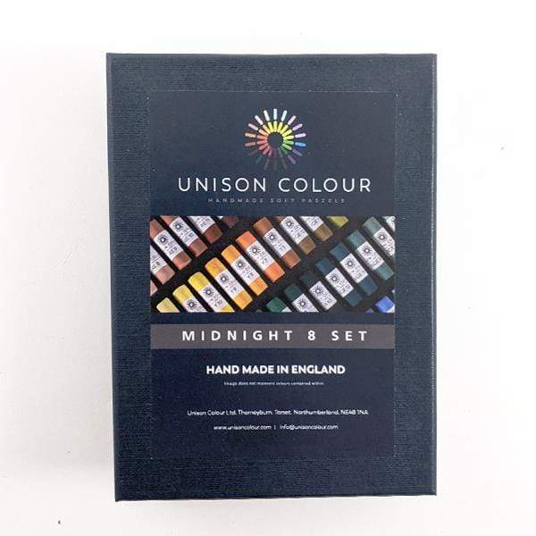 Unison Colour - Handmade Soft Pastels - Midnight Set - 8 Full Sticks
