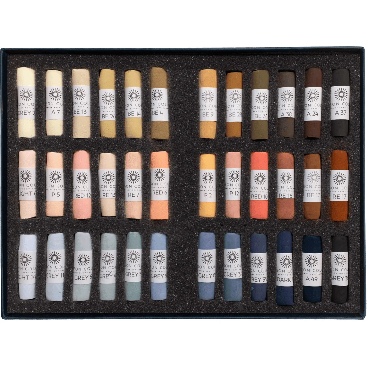 Unison Colour - Handmade Soft Pastels - Portrait Set - 36 Full Sticks