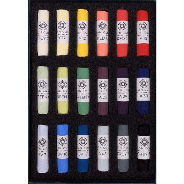 Unison Colour - Handmade Soft Pastels - Starter Set - 18 Full Sticks