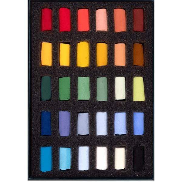 Unison Colour - Handmade Soft Pastels - Starter Set - 30 Half Sticks