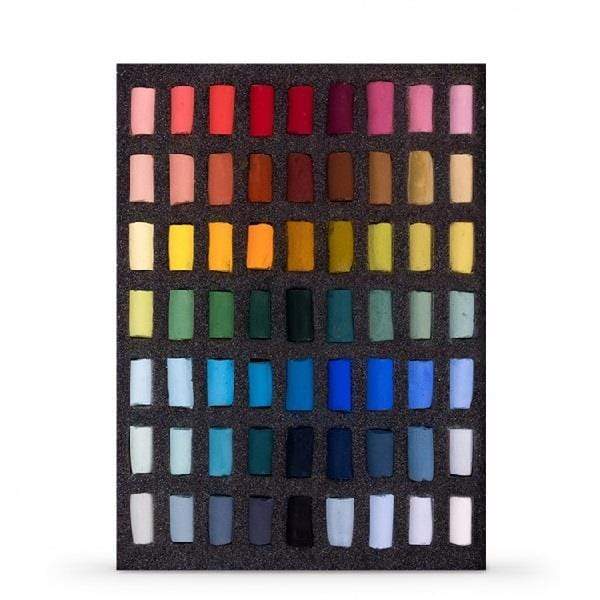 Unison Colour - Handmade Soft Pastels - Starter Set - 63 Half Sticks