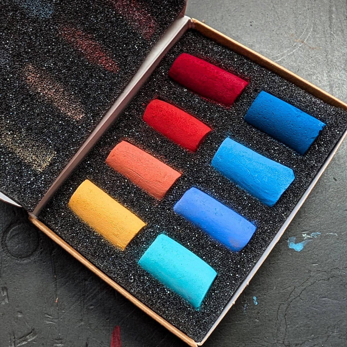 Unison Colour - Handmade Soft Pastels - Summer Mini Set - 8 Half Sticks - Image 2