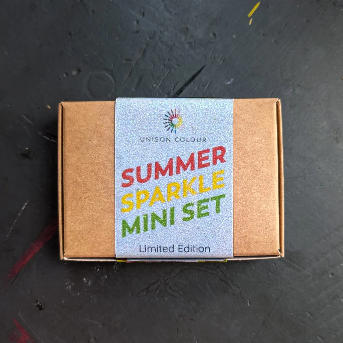 Unison Colour - Handmade Soft Pastels - LIMITED EDITION - Summer Sparkle Mini Set - 8 Half Sticks