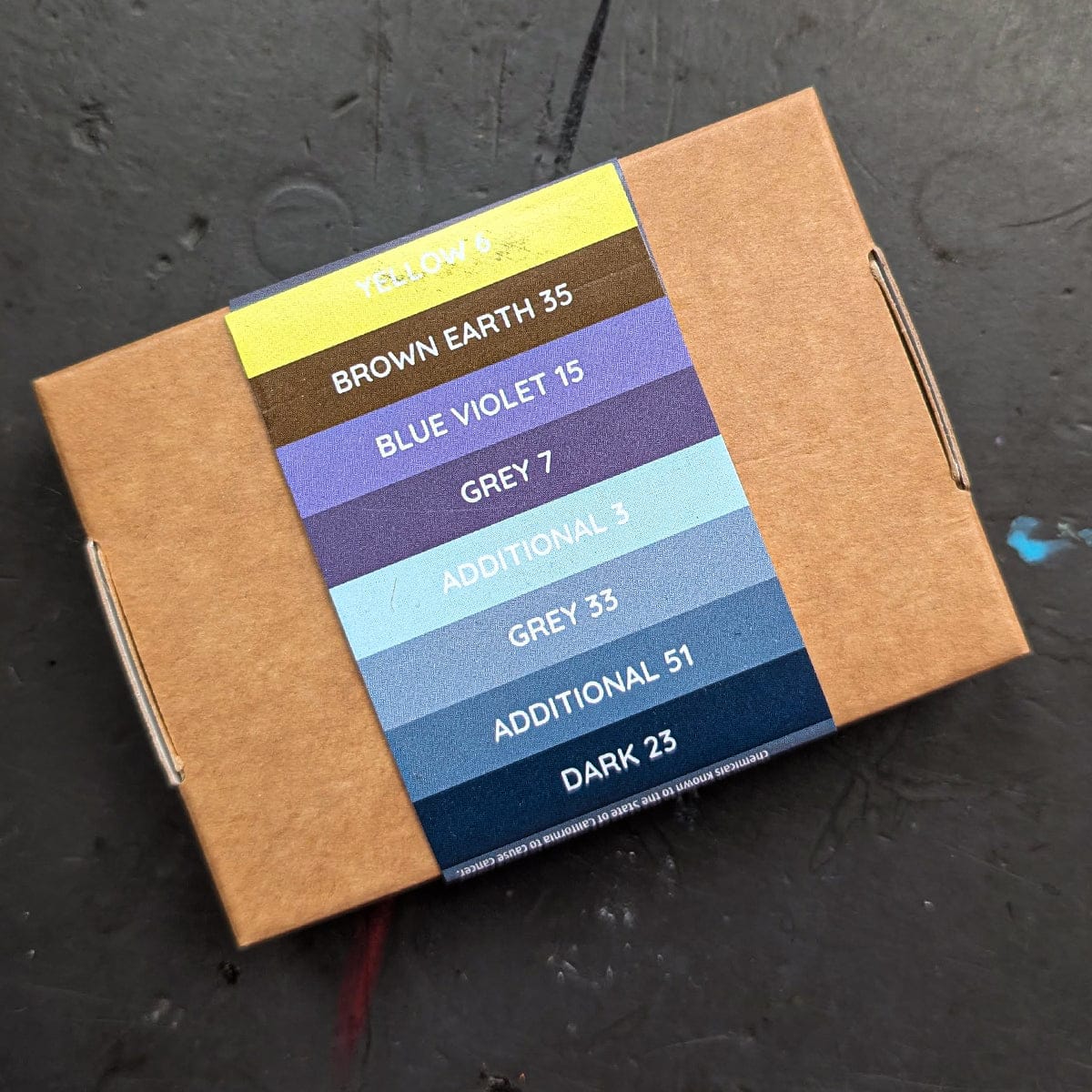 Unison Colour - Handmade Soft Pastels - Winter Mini Set - 8 Half Sticks - Image 3