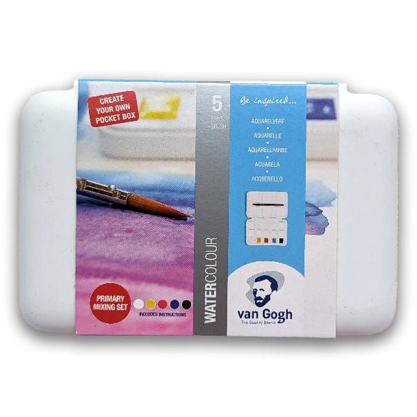 Van Gogh - Watercolour Half Pans - Create Your Own Pocketbox - Set of 5 Colours - Image 2