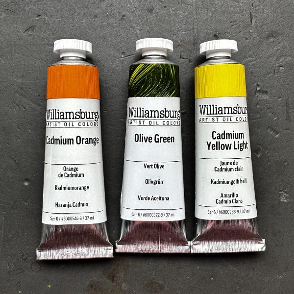 Williamsburg - Handmade Oil Colours - 37mL Tubes - Series 6