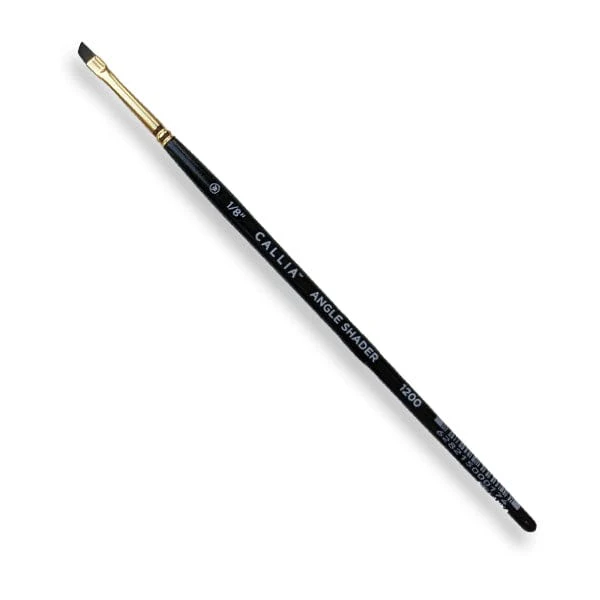 Willow Wolfe - Callia Artist Brushes - Series 1200 - Angle Shaders