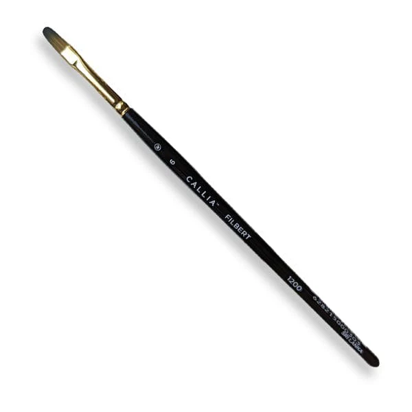 Willow Wolfe - Callia Artist Brushes - Series 1200 - Filberts - Image 2