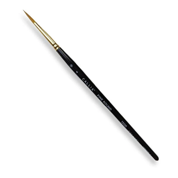 Willow Wolfe - Callia Artist Brushes - Series 1200 - Fine Rounds - Image 2