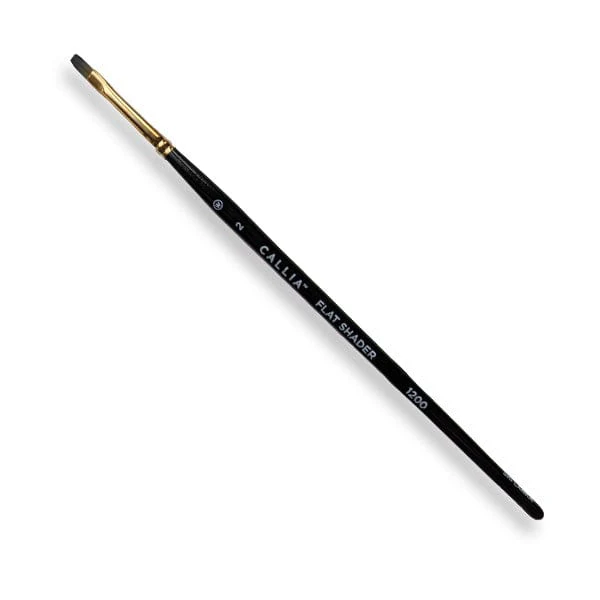 Willow Wolfe - Callia Artist Brushes - Series 1200 - Flat Shaders