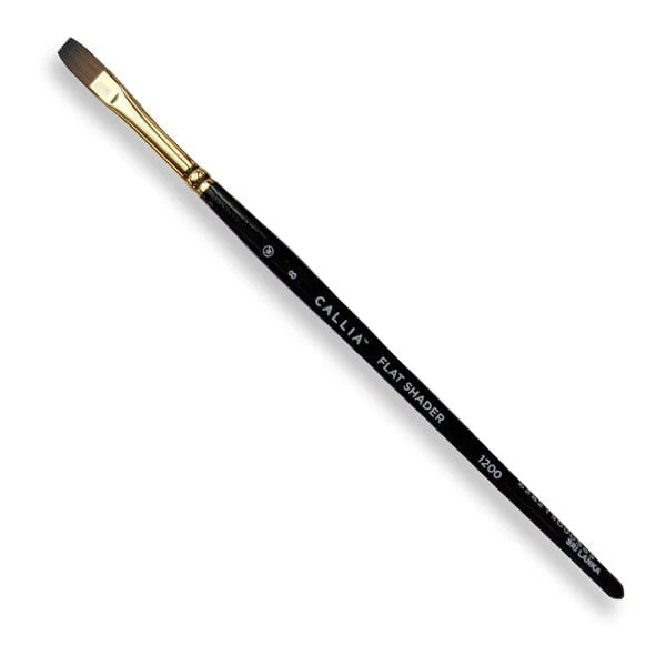 Willow Wolfe - Callia Artist Brushes - Series 1200 - Flat Shaders - Image 4