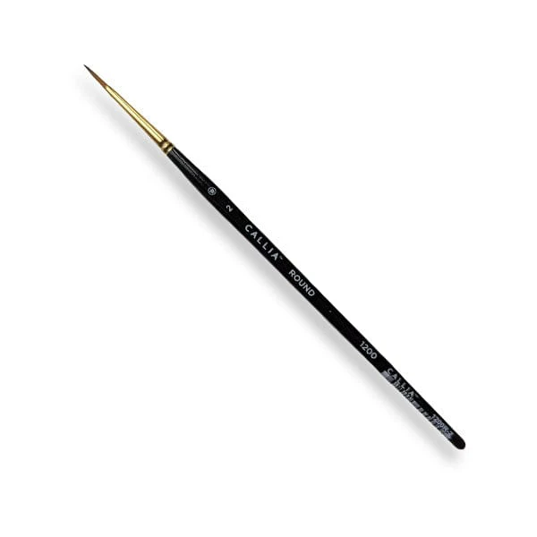Willow Wolfe - Callia Artist Brushes - Series 1200 - Rounds - Image 3