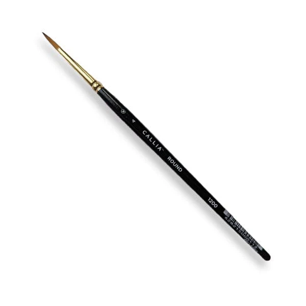 Willow Wolfe - Callia Artist Brushes - Series 1200 - Rounds - Image 4