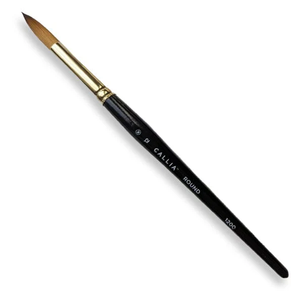 Willow Wolfe - Callia Artist Brushes - Series 1200 - Rounds - Image 6