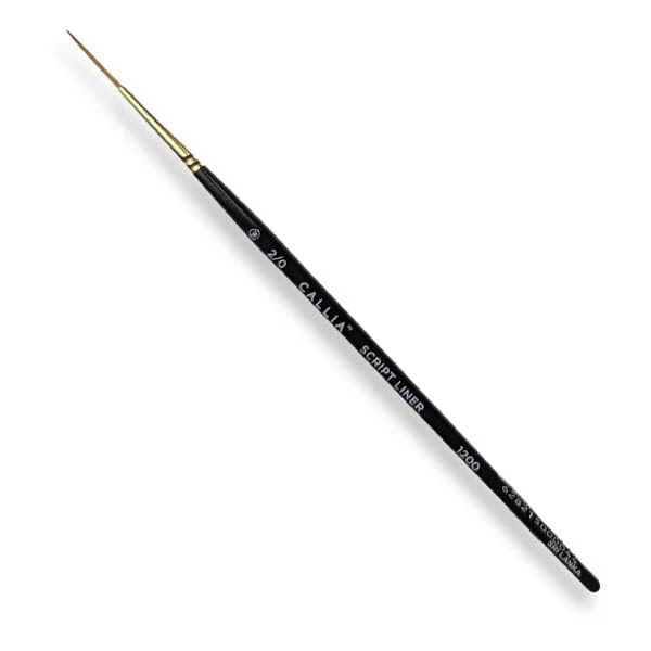 Willow Wolfe - Callia Artist Brushes - Series 1200 - Script Liner