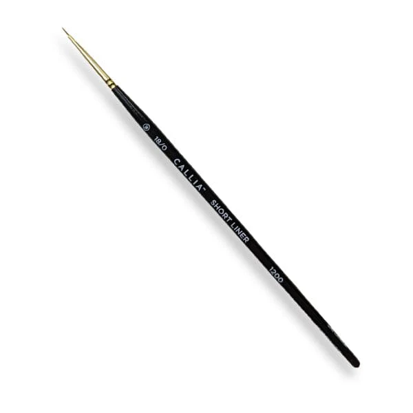 Willow Wolfe - Callia Artist Brushes - Series 1200 - Short Liner