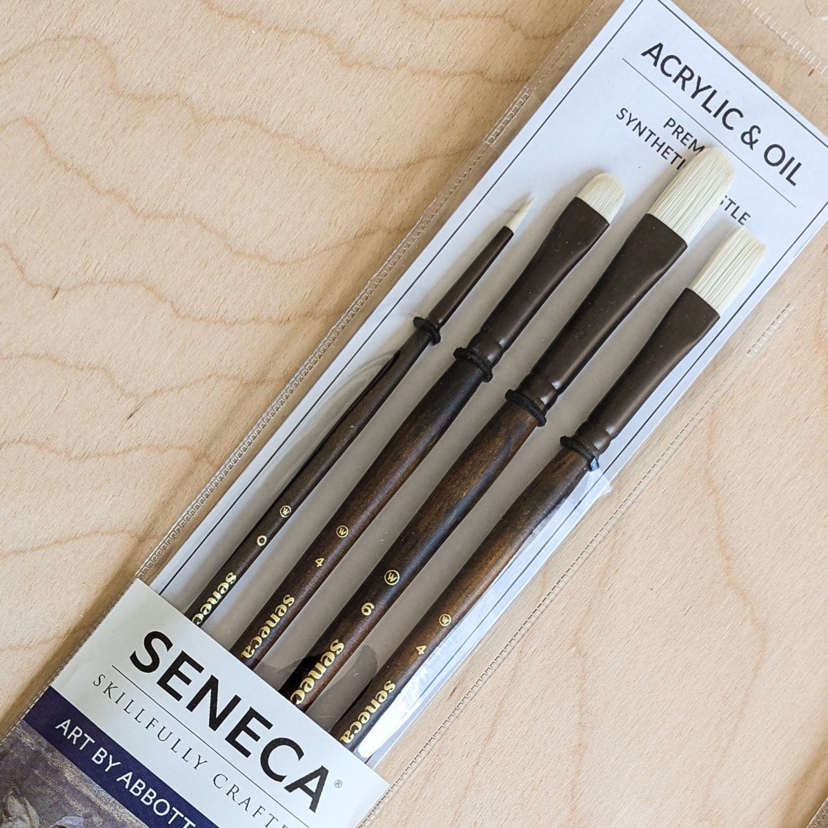 Willow Wolfe - Seneca Artist Brushes - Master Artist Series: Abbott Thayer - 4 Brush Set