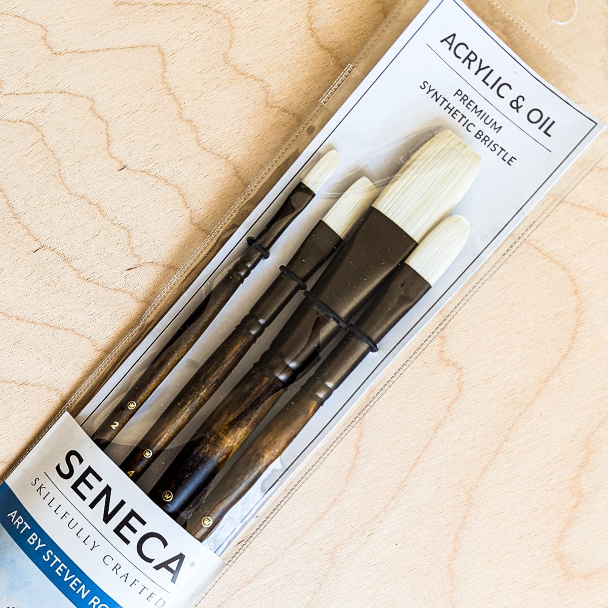 Willow Wolfe - Seneca Artist Brushes - Master Artist Series: Steven Rosati - 4 Brush Set