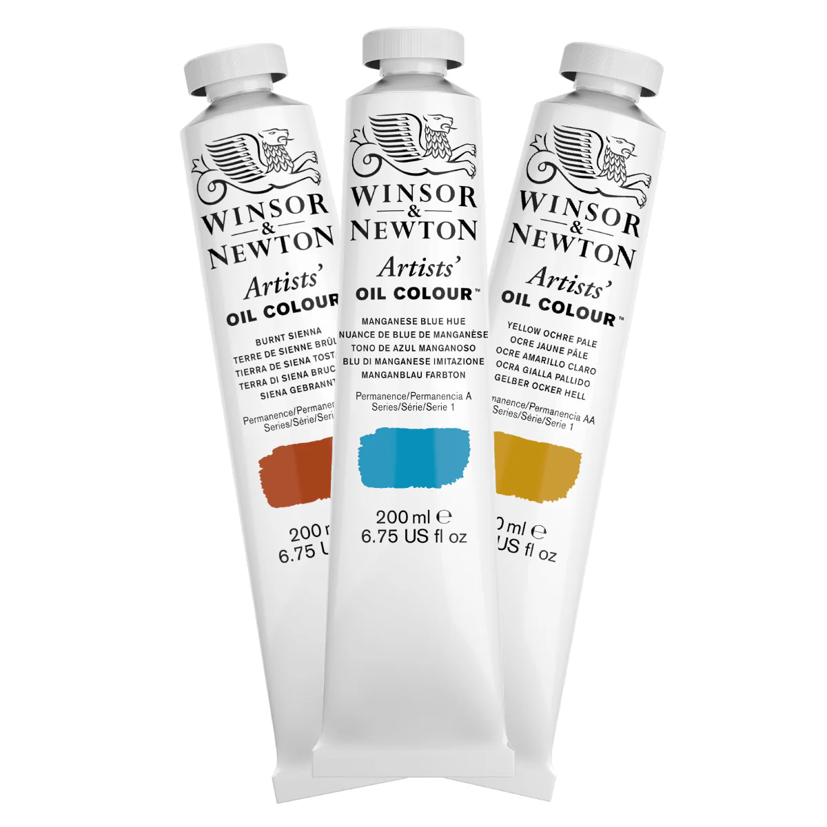 Winsor & Newton - Artists' Oil Colour - Individual 200mL Tubes - Series 1