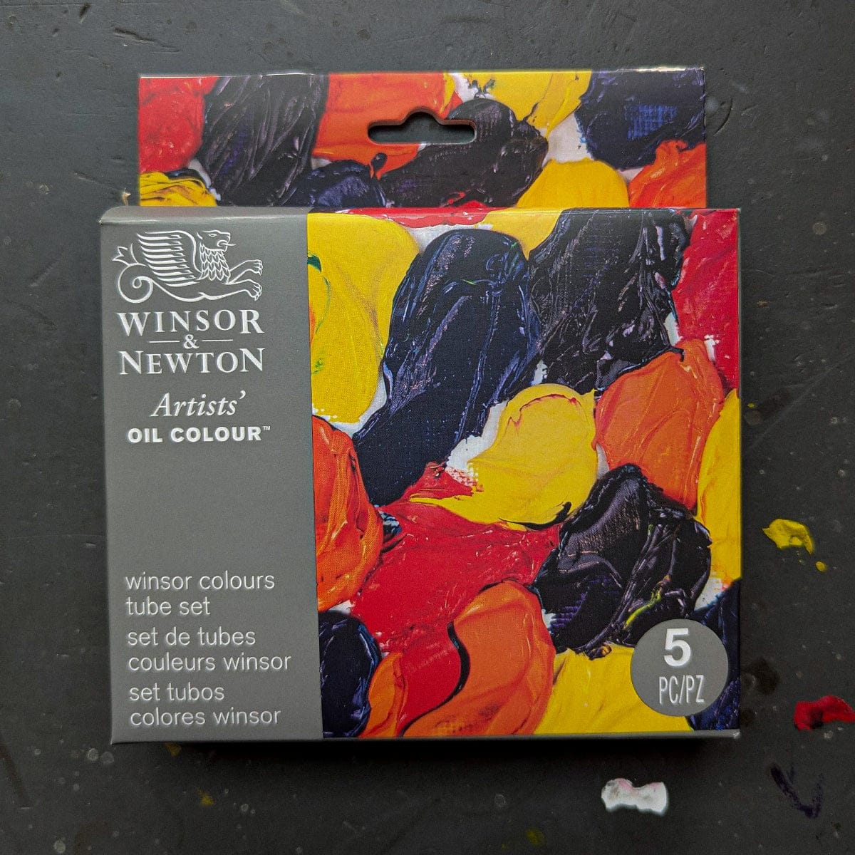 Winsor & Newton - Artists' Oil Colour - Winsor Colours Tube Set - 5 x 37mL Tubes
