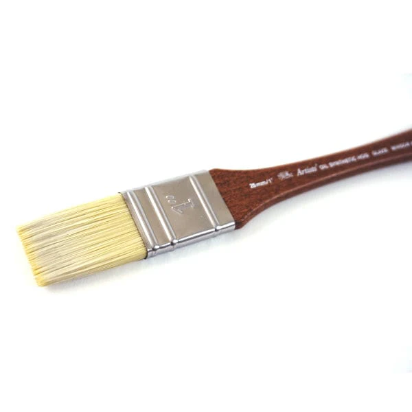 Winsor & Newton - Artists' Oil Synthetic Hog Bristle - Glaze Brush 1"