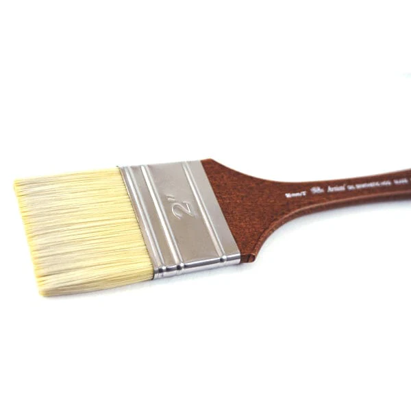 Winsor & Newton - Artists' Oil Synthetic Hog Bristle - Glaze Brush 2"