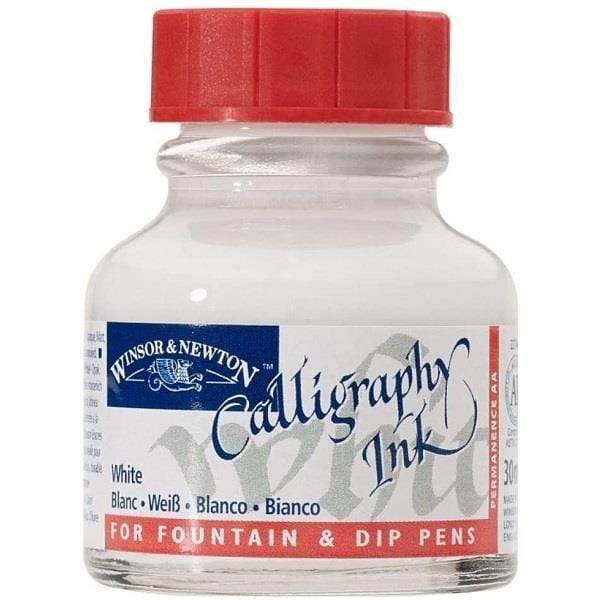 Winsor & Newton - Calligraphy Ink - 30mL Bottle - White
