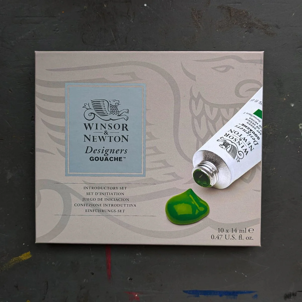 Winsor & Newton - Designers Gouache - Introductory Set - 10 Colours in 14mL Tubes